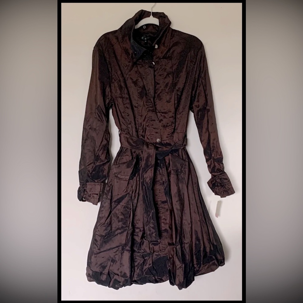 NWT CCC Long Belted Wome Jacket